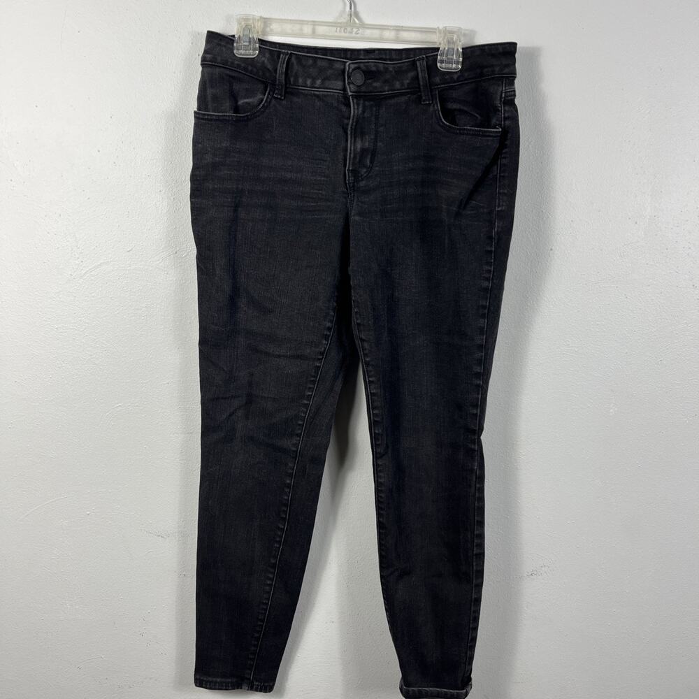 Maurice’s Black Large Mid-rise Jeans 4 pockets